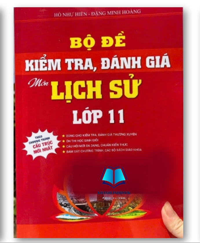 Sách - Bộ đề kiểm tra, đánh giá môn Lịch Sử lớp 11