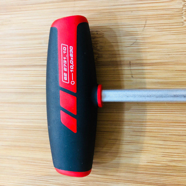 Tay Vặn Buloong Chữ T Holex 622731 Lưỡi Dài 230 Size 10 - Hàng Chính Hãng 100% từ Đức