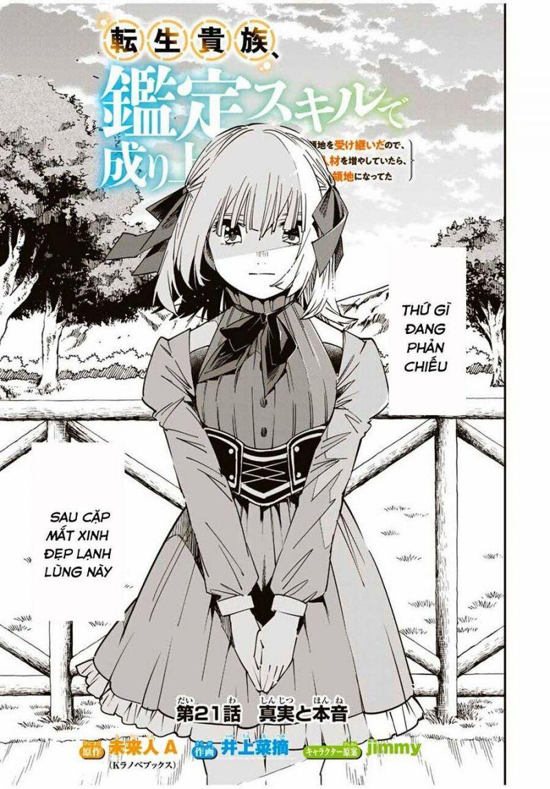 tái sinh thành quý tộc với kĩ năng 'appraisal' chapter 21 1