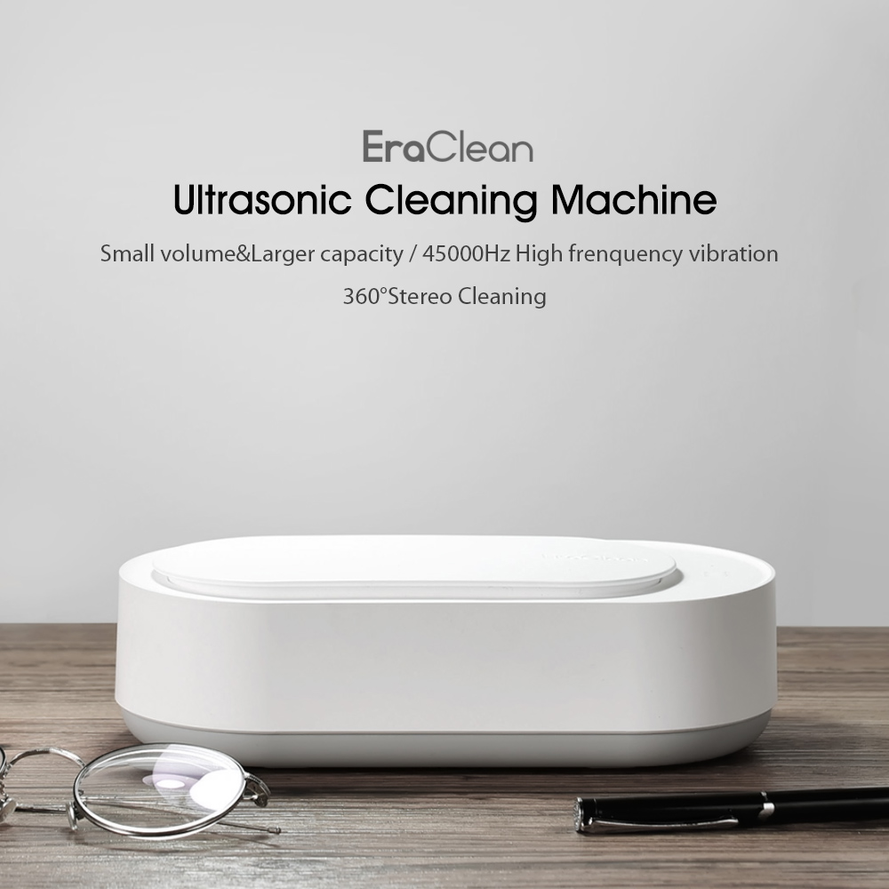 Máy làm sạch chuyên nghiệp siêu âm Xiaomi Youpin EraClean 45000Hz Rung tần số cao Nhẹ cho