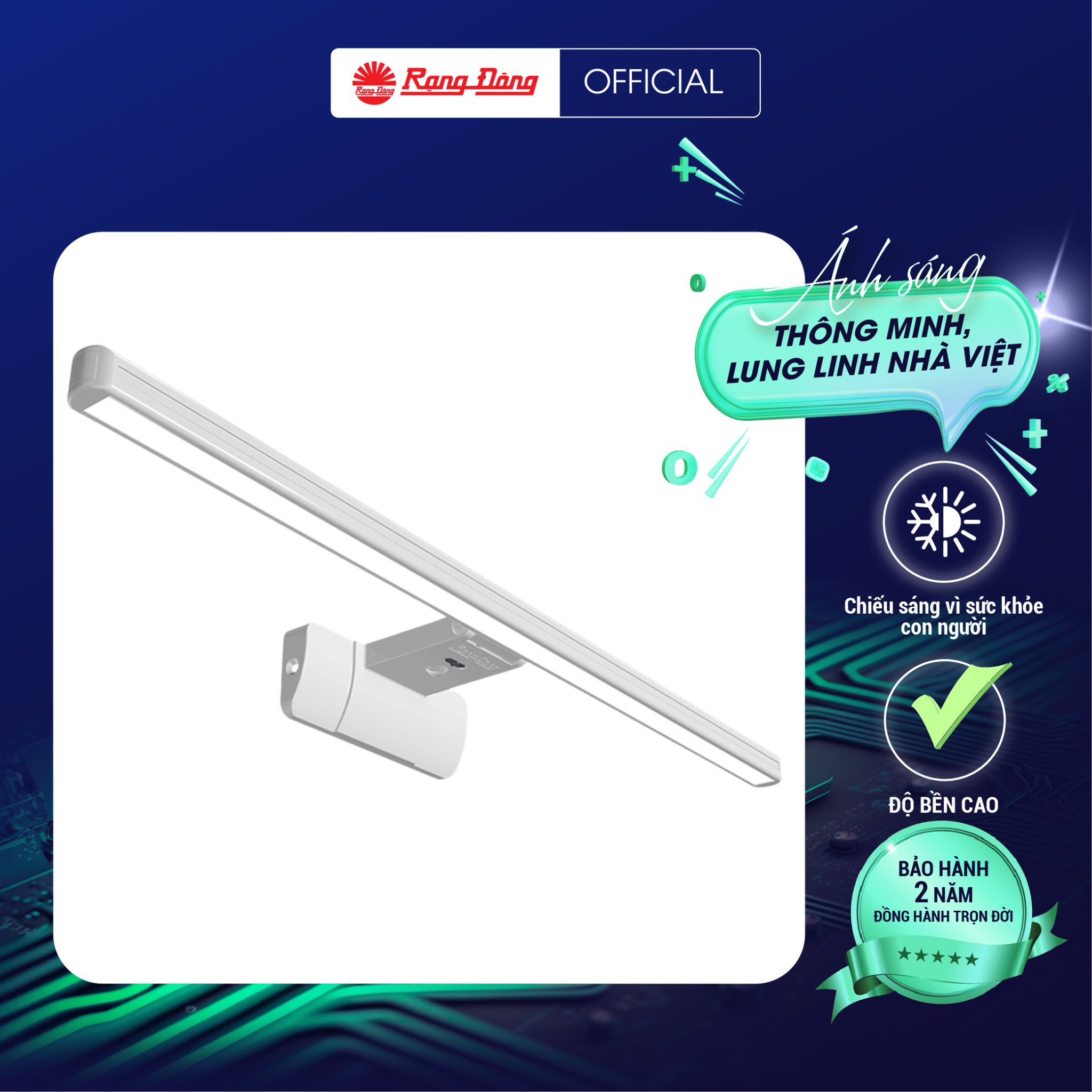 Đèn Led Chiếu Gương Cảm Biến Model