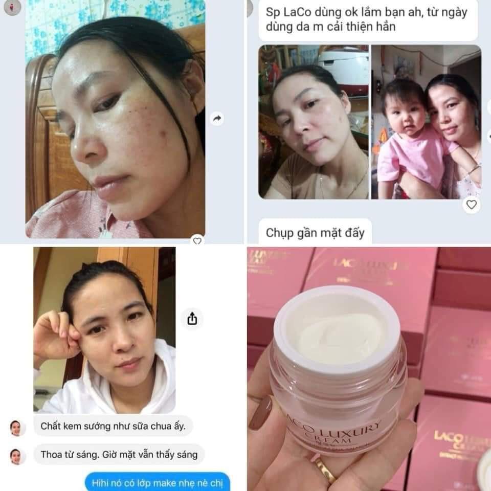 Kem Ngày Laco Dưỡng Da , Chống Nắng, MAKEUP 3 IN 1