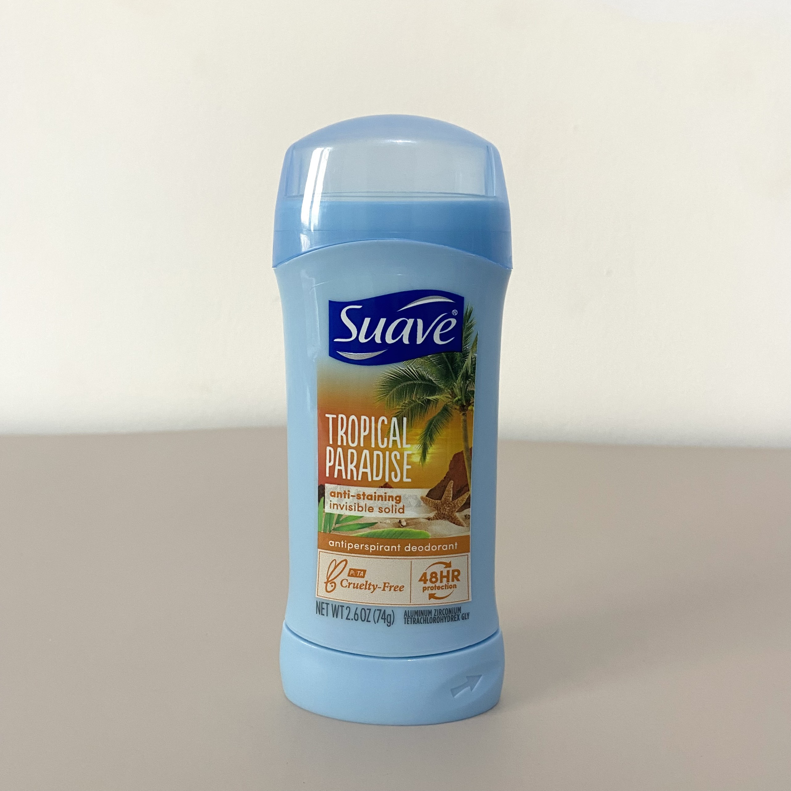 Lăn khử mùi Suave 48 Hour Protection Tropical Paradise 74g Nhập Mỹ