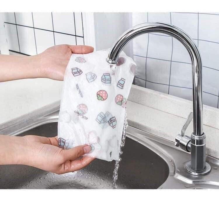 Giấy lau bếp vải không dệt mẫu mới