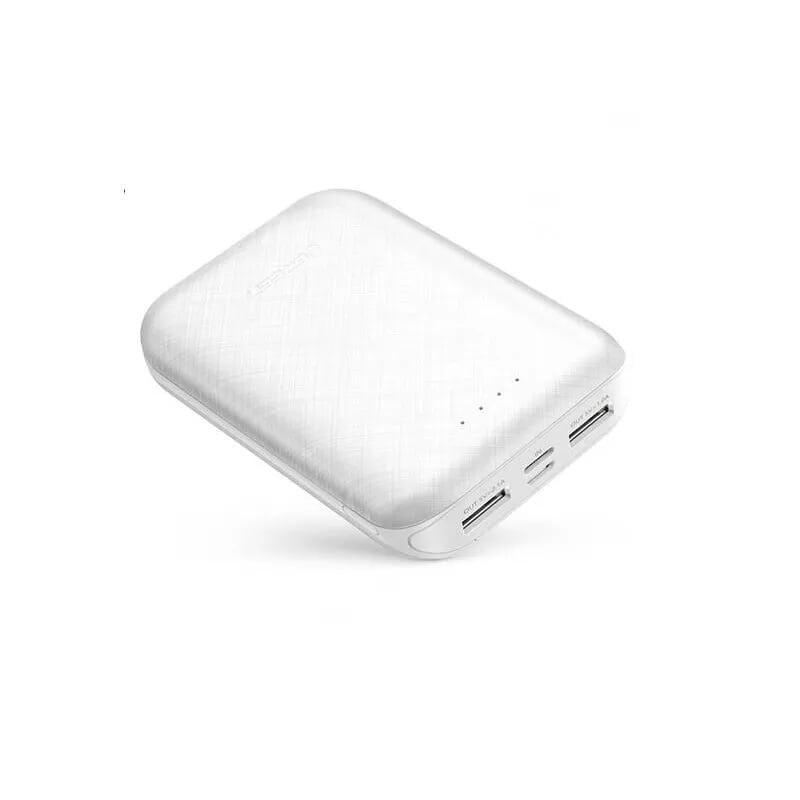 Ugreen 60873 10000mAh Sạc dự phòng ra 2 cổng usb - nguồn input cổng Micro USB và USB type C PB133  Hàng chính Hãng