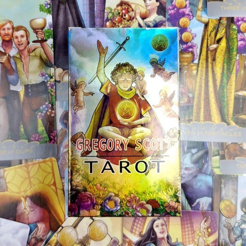 Bài Tarot Gregory Scott Tarot Óng Ánh Tặng Đá Thanh Tẩy