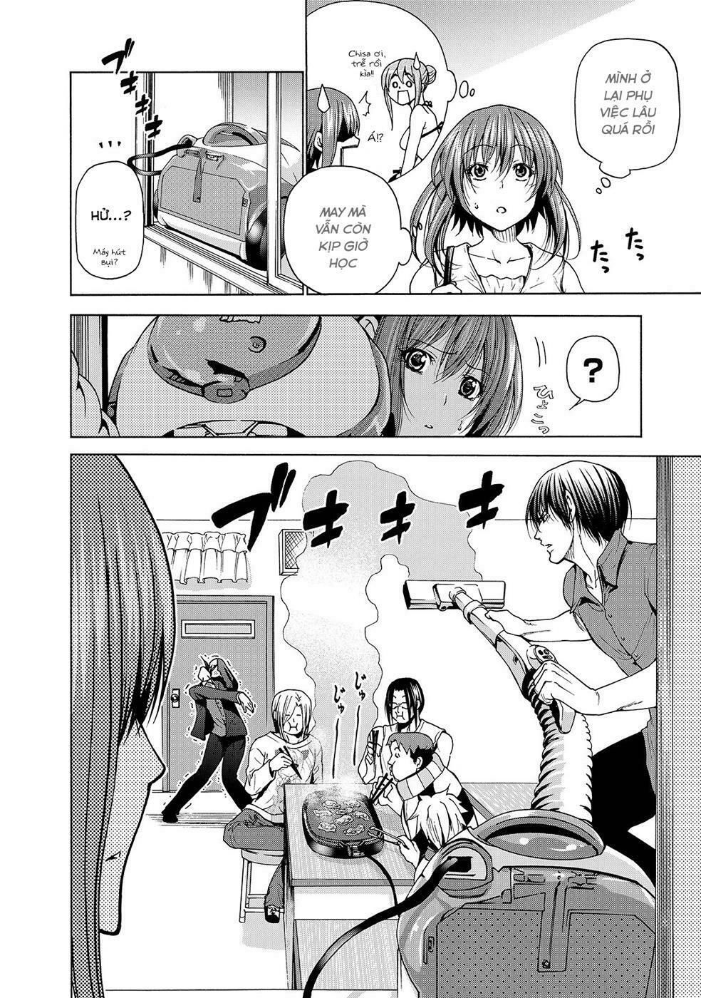 cô gái thích lặn - grand blue chapter 31 14
