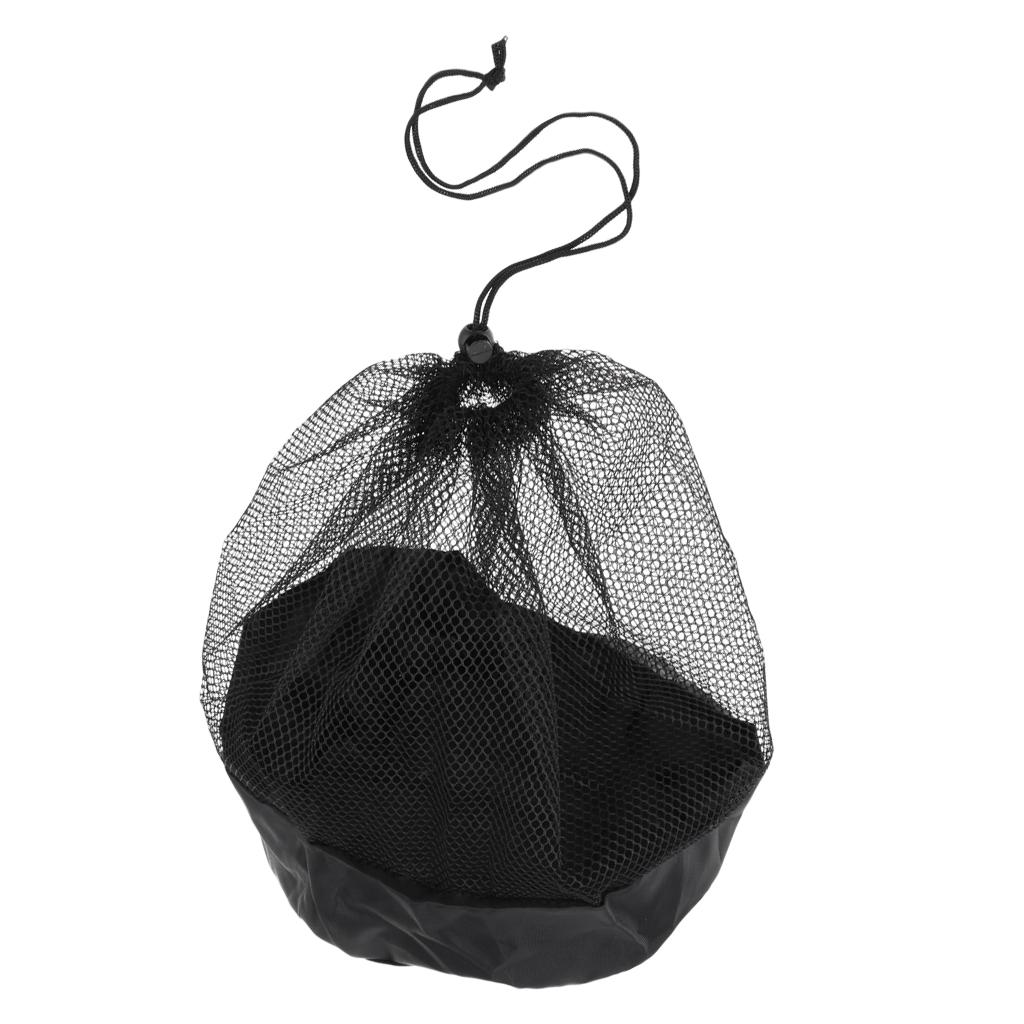 Soccer Training Aids Football Filed Markers Storage Drawstring Bag Sports