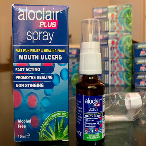 ALOCLAIR Plus Spray HỖ TRỢ NHIỆT MIỆNG