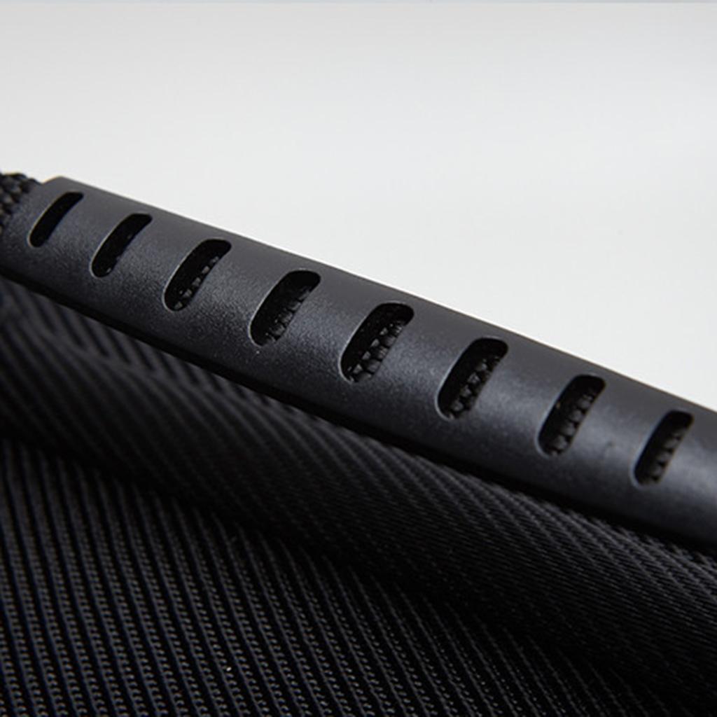 Electronics Travel Organizer Storage Bag for Accessories Cable Cord EVA Black Large
