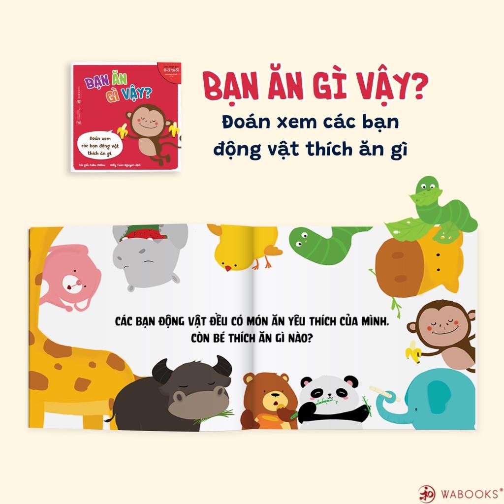 Ehon Nhật Bản Combo 4 cuốn Bạn là ai vậy Dành cho trẻ từ 0 3 tuổi - Bản Quyền