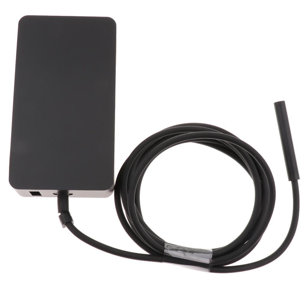 AC Power Adapter Charger 44W 15V 2.58A for Microsoft Surface Pro 5/4 EU Plug