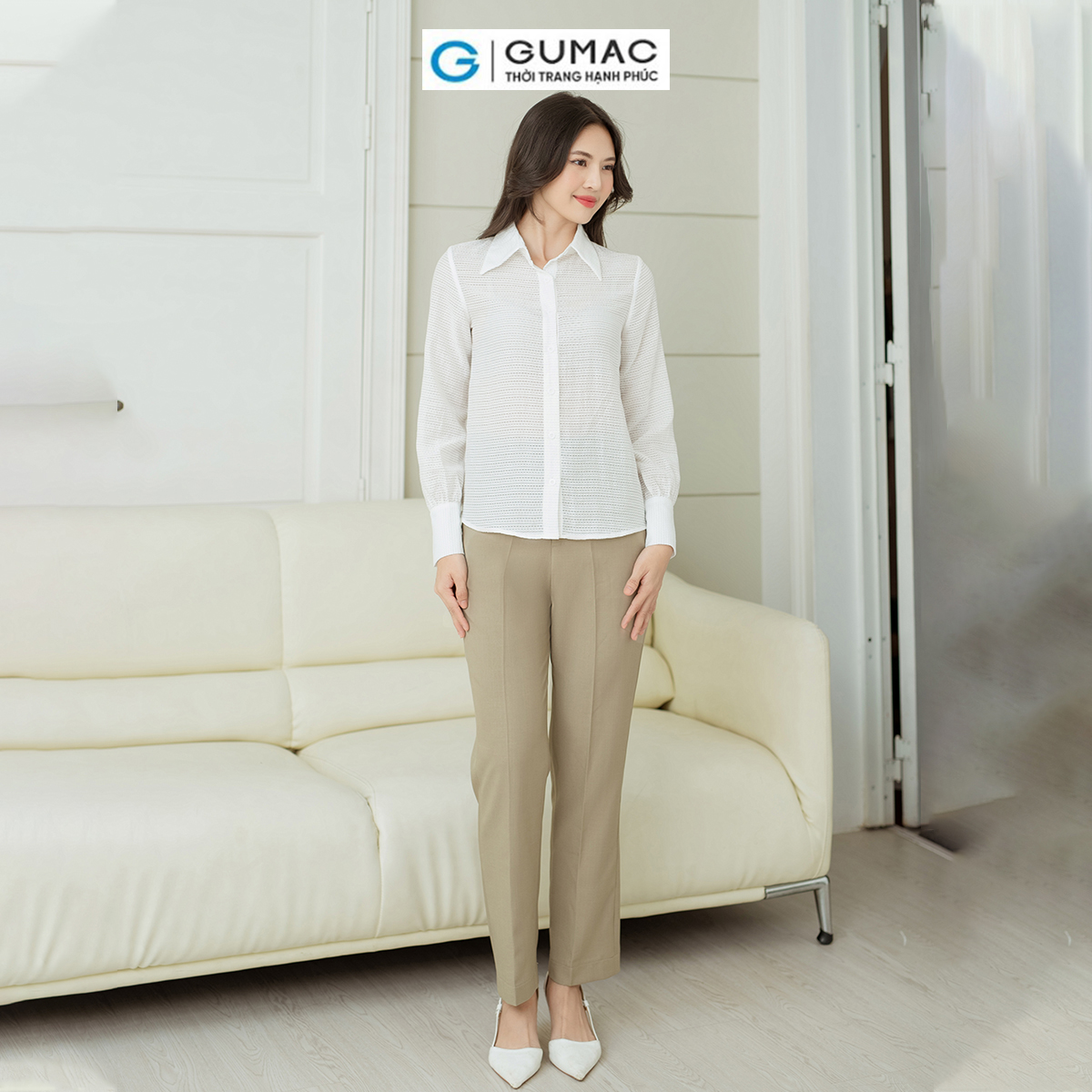 Quần tây cơ bản GUMAC QD08046