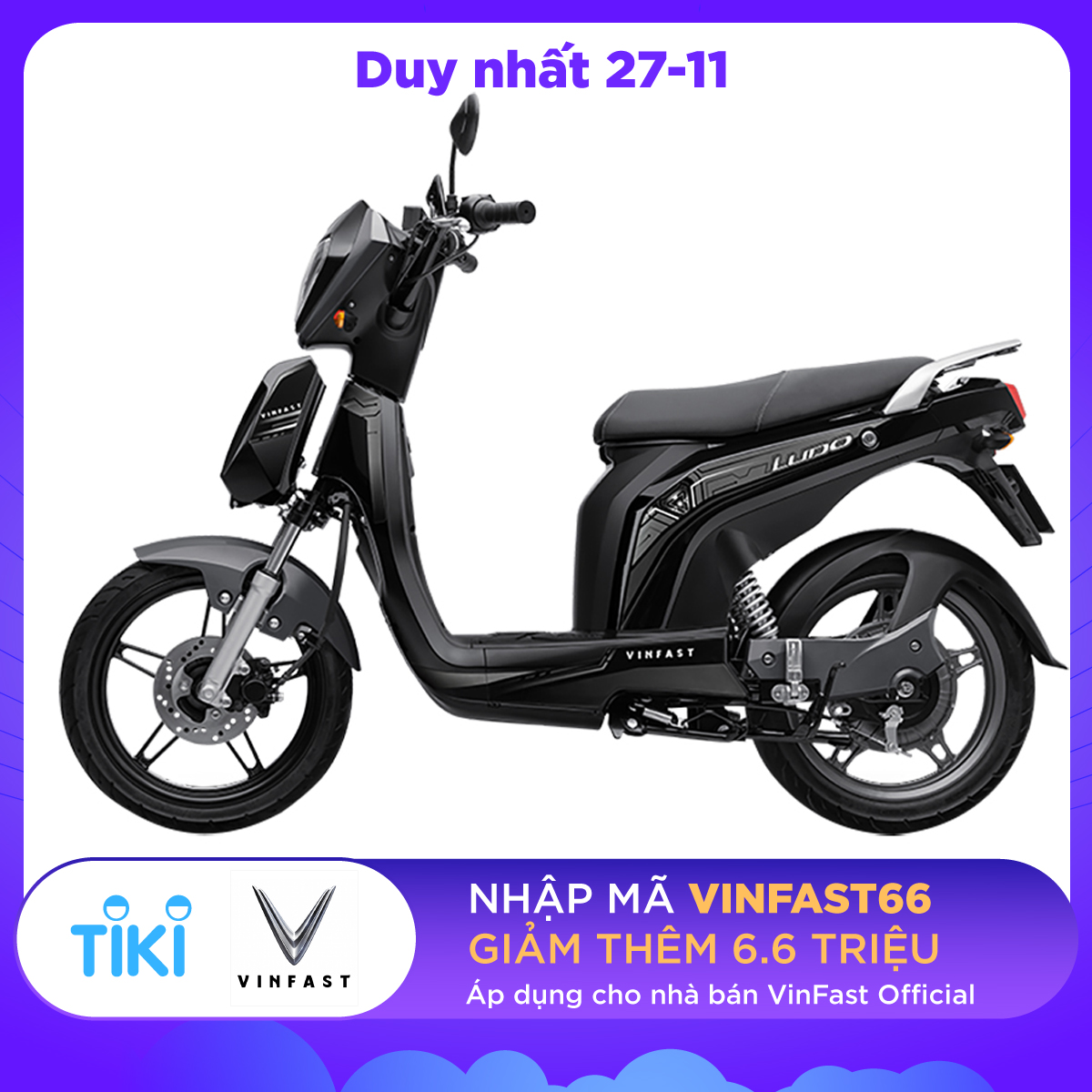 Xe máy điện VinFast Ludo