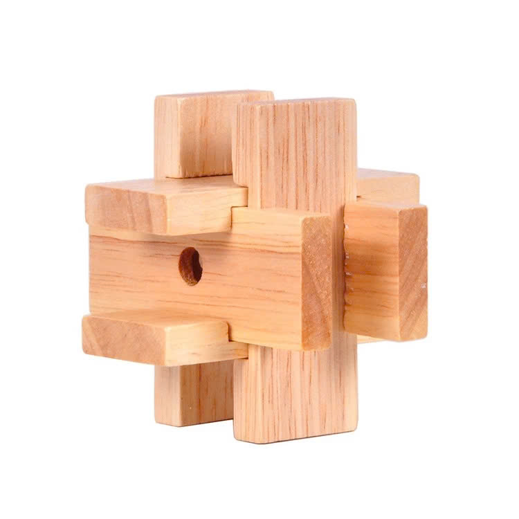 Đồ Chơi Rubik Khóa Khổng Minh - Khóa Lỗ Ban (Nhiều mẫu) BẰNG GỖ