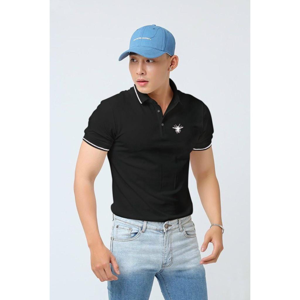 Áo thun nam nữ cổ bẻ polo cao cấp vải cotton siêu co dãn hàng chuẩn shop Phuongnamshop20 m55