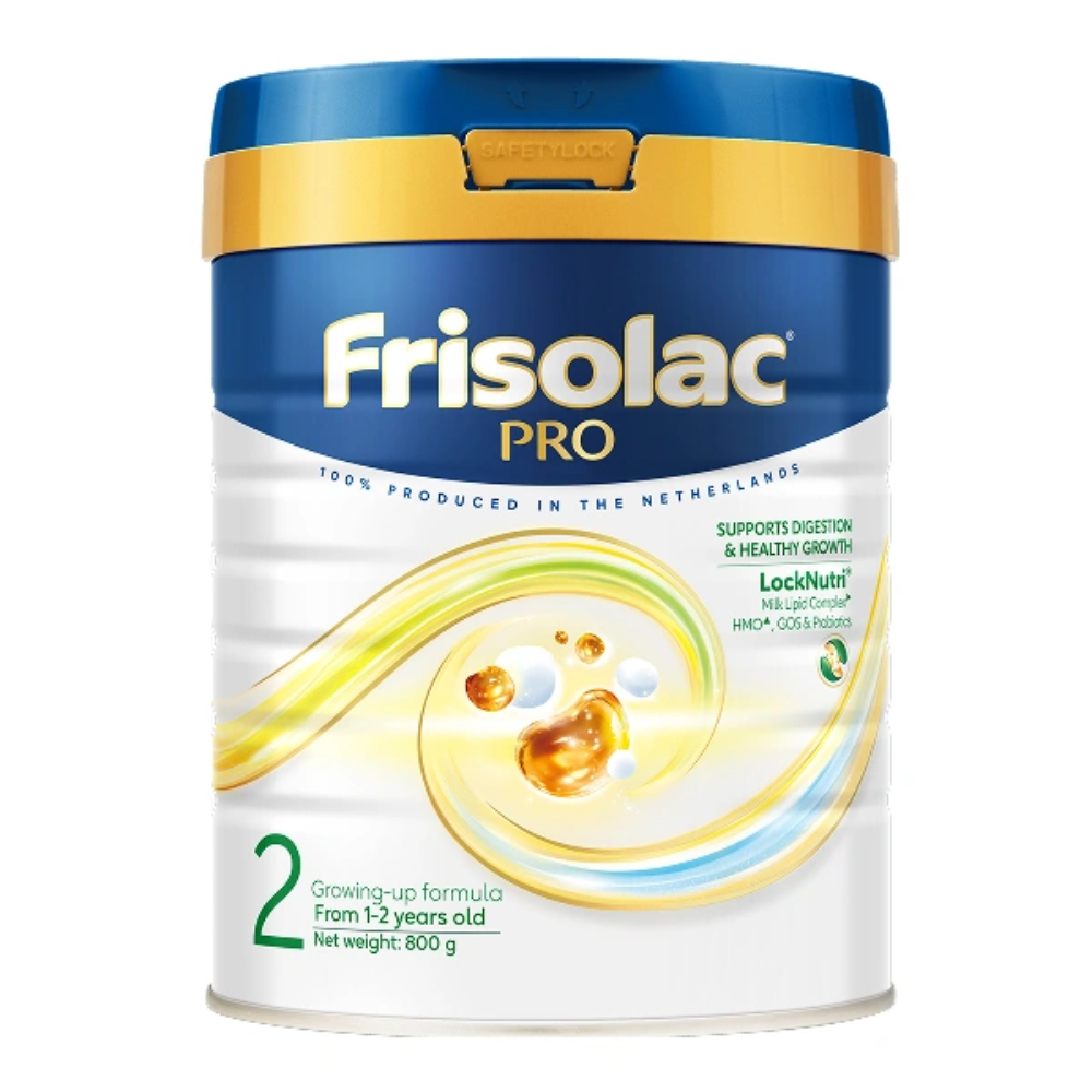 Sữa Bột Frisolac Pro 2 800g cho trẻ từ 1-2 tuổi