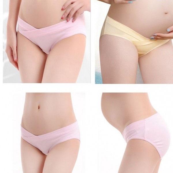 Quần lót cạp chéo thông minh - không cấn bụng 100% cotton cao cấp