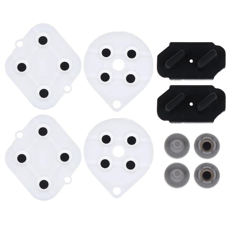 Dành Cho Bộ Điều Khiển SNES Miếng Dẫn Điện Nút Silicon Dẫn Điện Miếng Đệm Cao Su Thay Thế Sửa Chữa Phần-2 Bộ