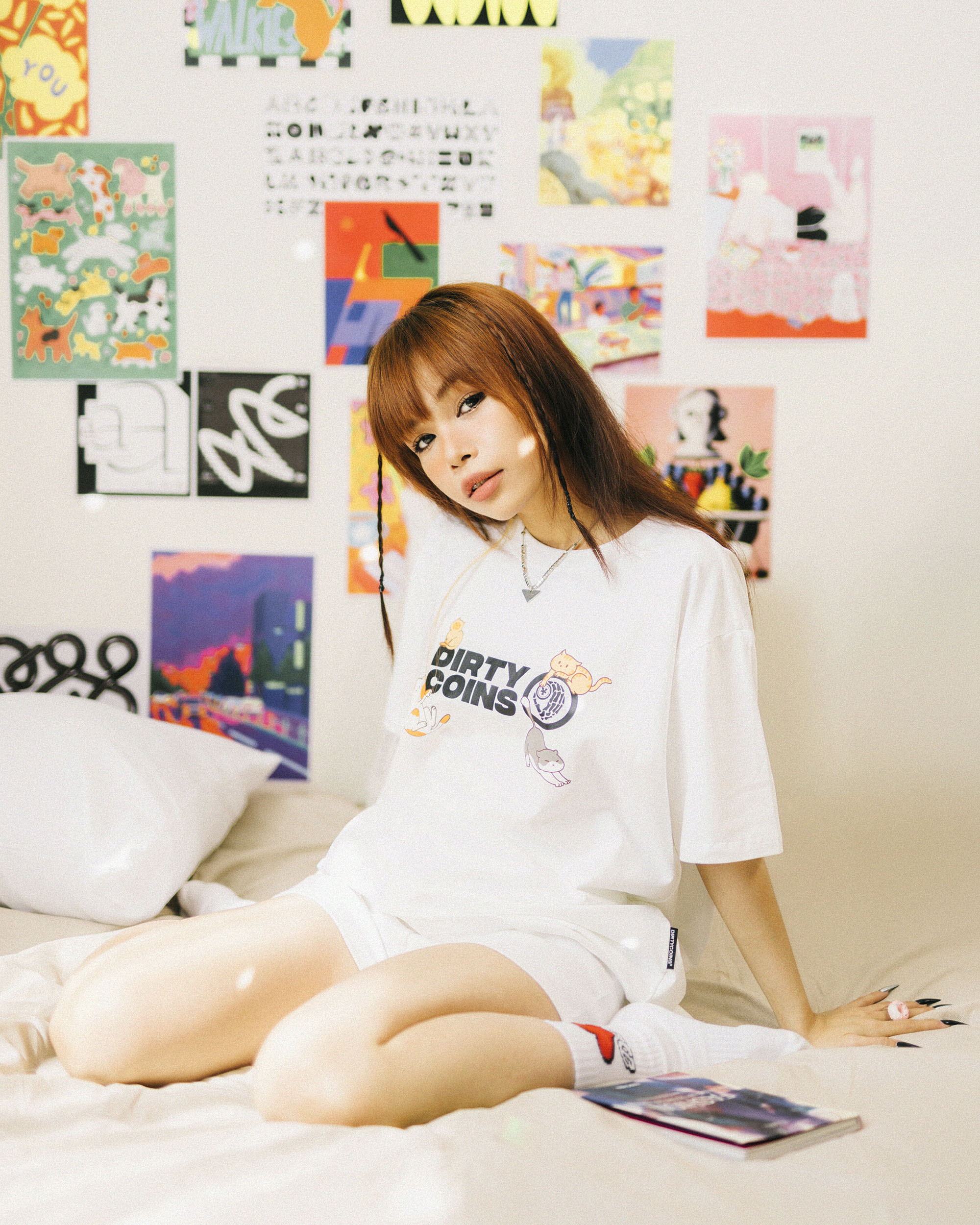 Áo Thun DirtyCoins Chonky Kittens T-shirt