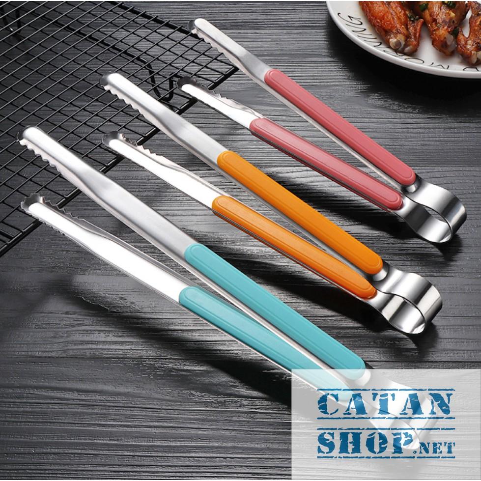 Combo 3 kẹp nướng BBQ tay cầm ABS chống nóng, kẹp nướng thịt, gắp bánh siêu tiện dụng GD144-KepBBQ-3