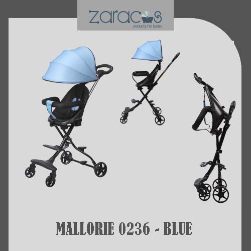 Xe đẩy du lịch cho bé Zaracos Mallorie 0236 - Blue