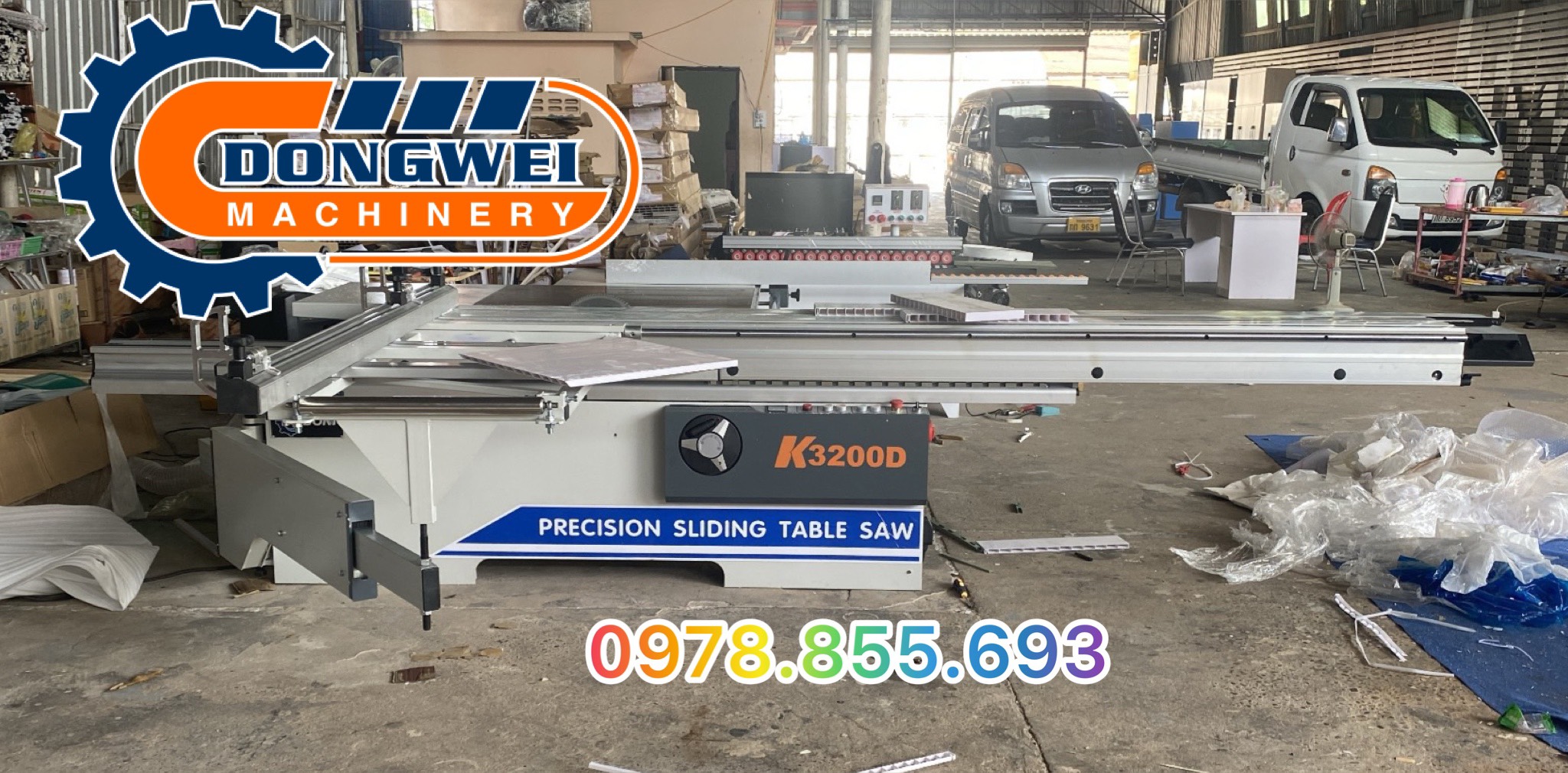 MÁY CƯA BÀN TRƯỢT K3200D HỆ TY TRÒN CAO CẤP
