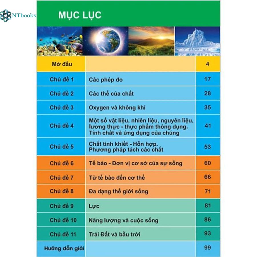 Sách Bồi Dưỡng Học Sinh Giỏi Khoa Học Tự Nhiên 6 (Biên Soạn theo chương trình Giáo dục phổ thông mới)