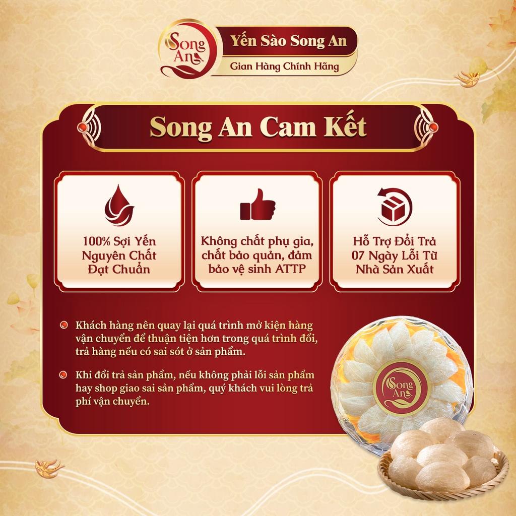 Tổ yến sào rút lông A5 xuất khẩu Song An Food nguyên chất 100gr