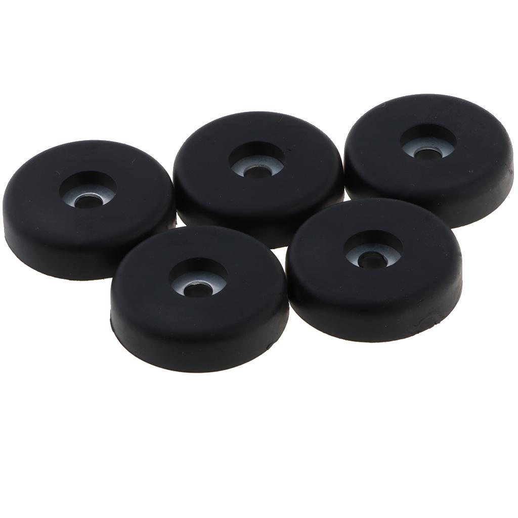 5 Miếng 40x10mm Tủ Khuếch đại Loa Cách Ly Chân đế Cao Su