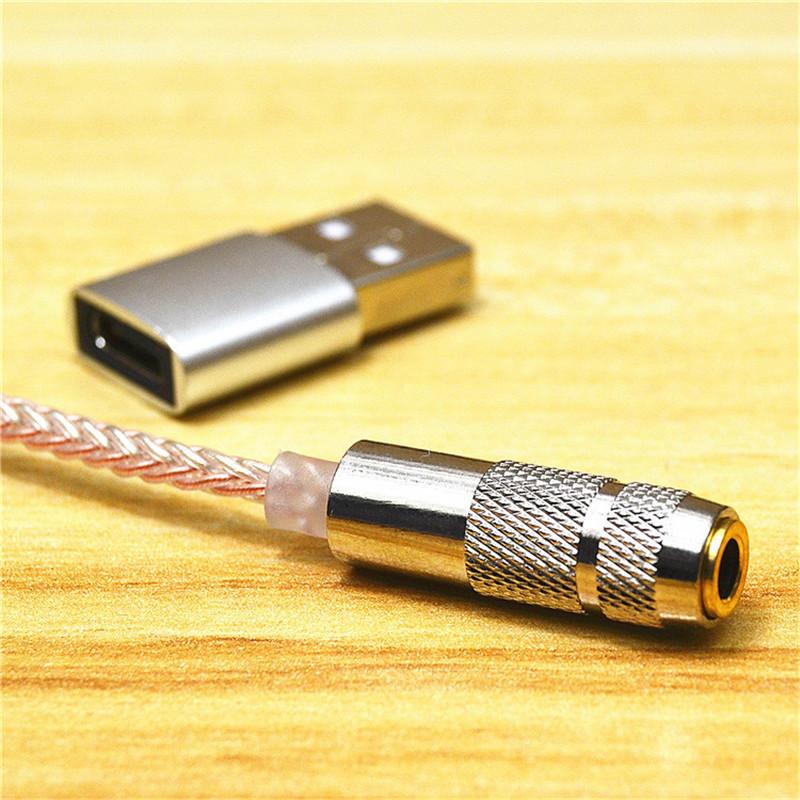 ALC5686 USB Type C sang 3.5mm DAC tai nghe Amplifie Headphone Amp Bộ giải mã kỹ thuật số Cáp âm thanh AUX Hifi Adapter chuyển đổi Android