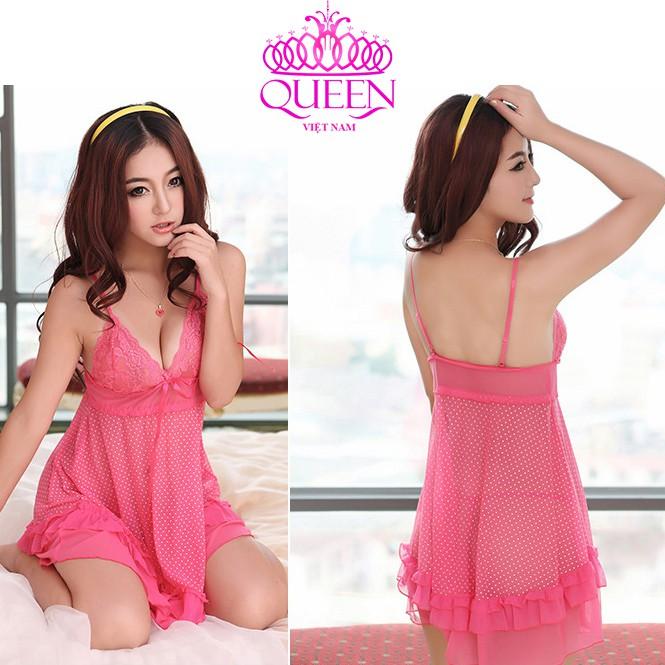 Váy ngủ gợi cảm QS301-Đầm ngủ đẹp quyến rũ chồng yêu