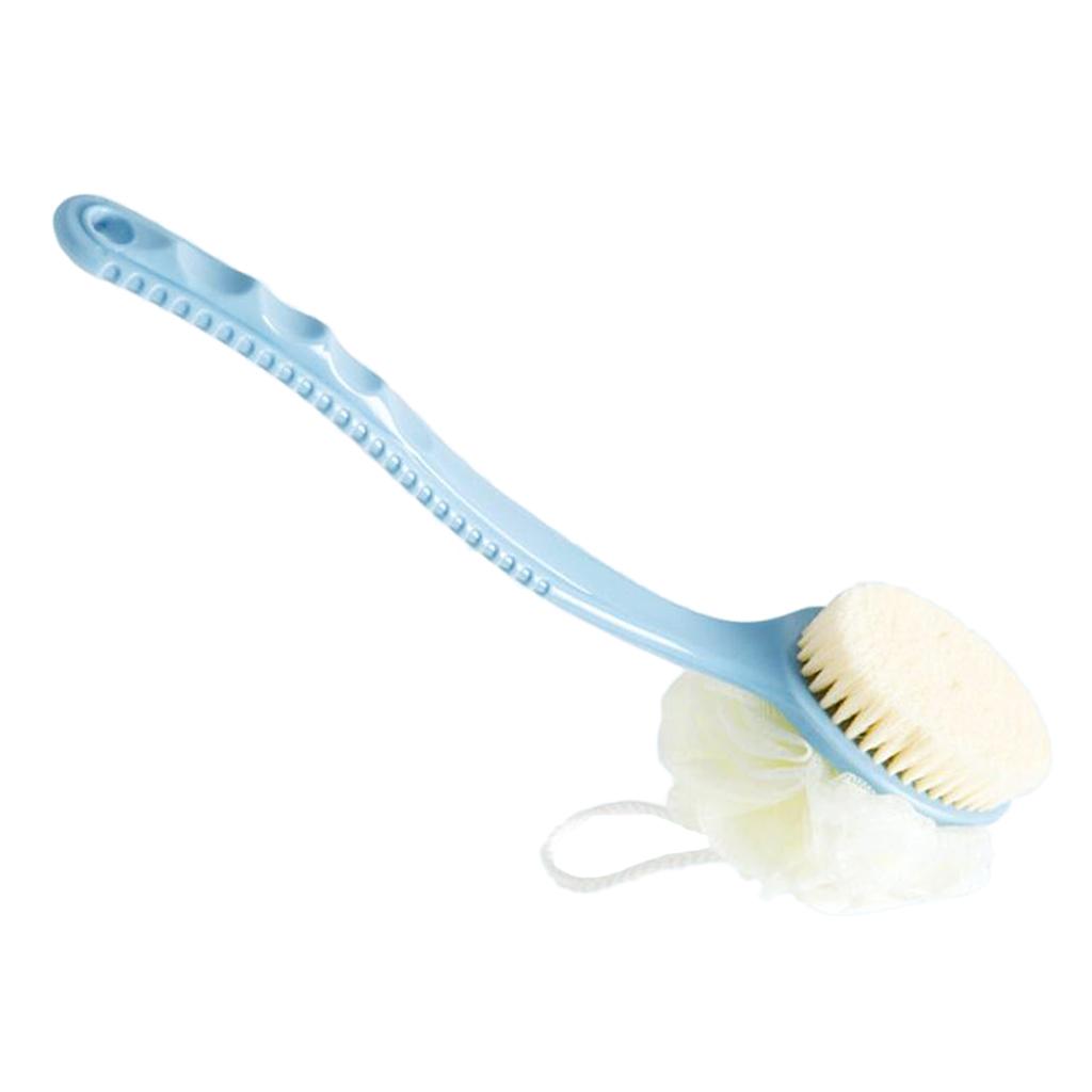 Plastic Long Handle Scrub Skin Massage Shower Brush Bath Back Brush