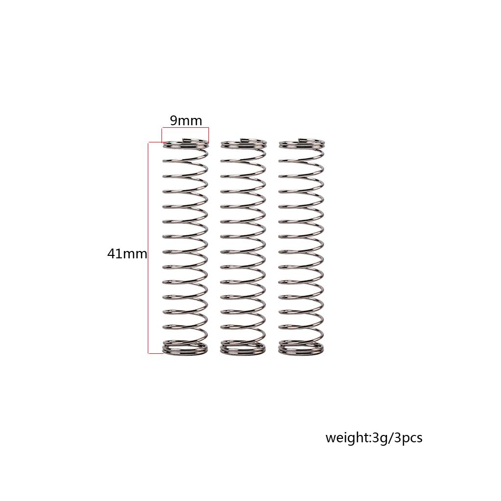 3 chiếc Kèn Lò Xo Kim Loại cho Brasswind Nhạc Cụ Phần 41x9mm