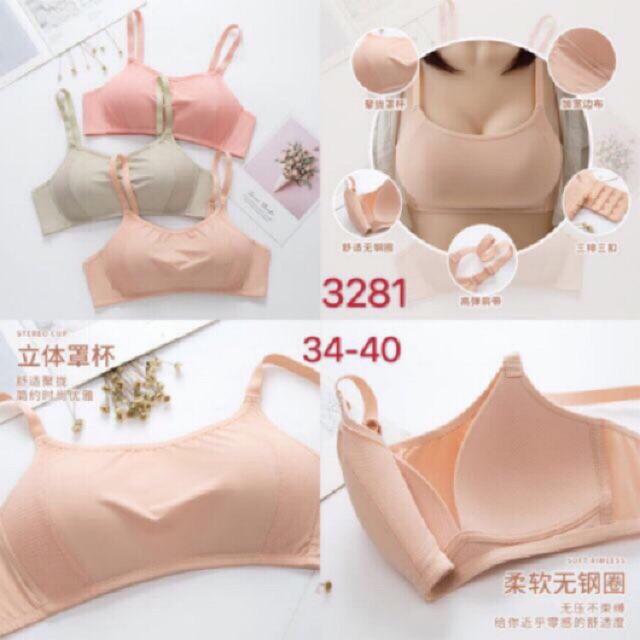 ÁO LÓT SU LỤA KHÔNG GỌNG ĐỆM MỎNG SIÊU MỀM CAO CẤP