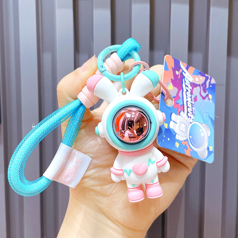 Móc Khóa Ôtô, Xe Máy Heart Rabbit Cao Cấp / Phụ Kiện Trang Trí Balo, Túi Xách - Qùa Tặng Ý Nghĩa Cho Bạn Bè, Người Thân