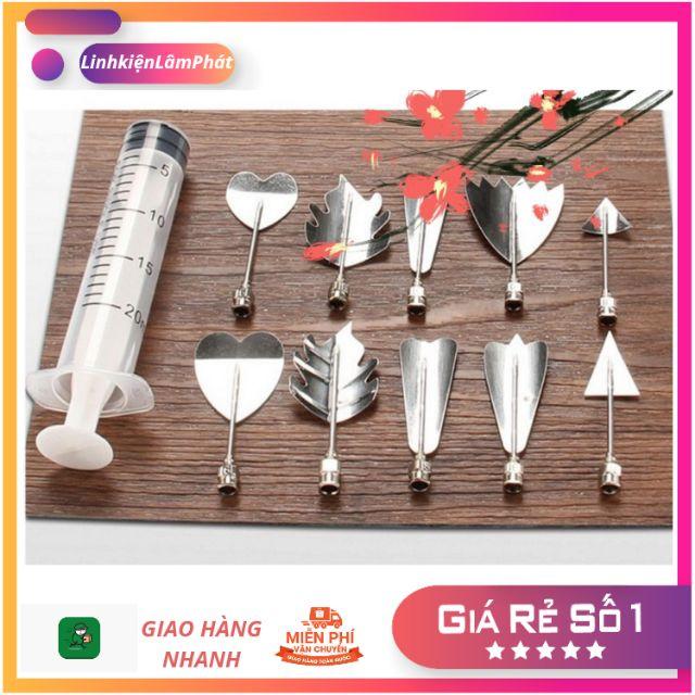 Bộ Dụng Cụ Làm Thạch Rau Câu 3D 10 món