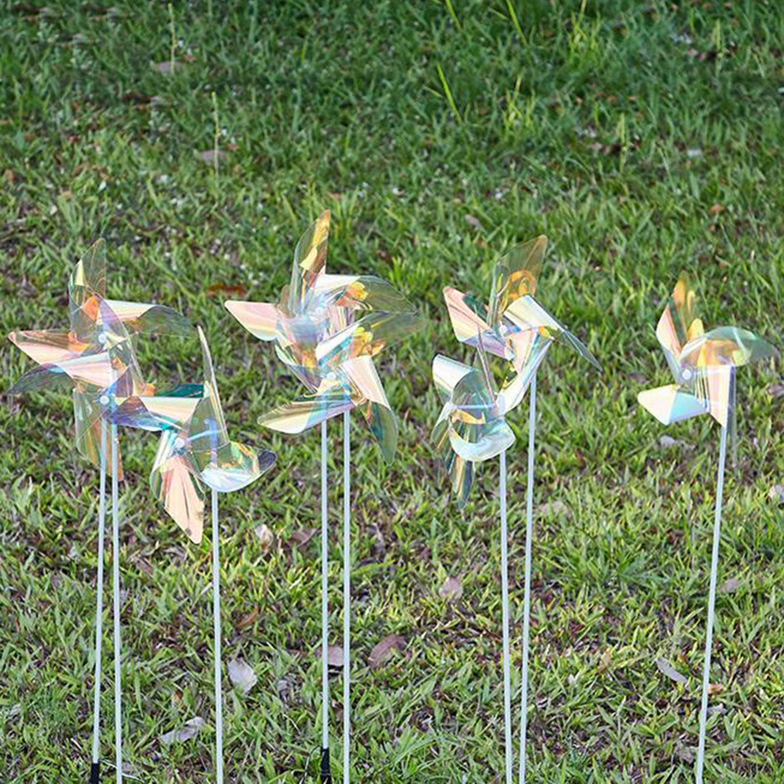 Outdoor Garden Lights, LED Windmill Decoration Lights, Waterproof Stake Light for Yard, Lawn, Walkway Decor