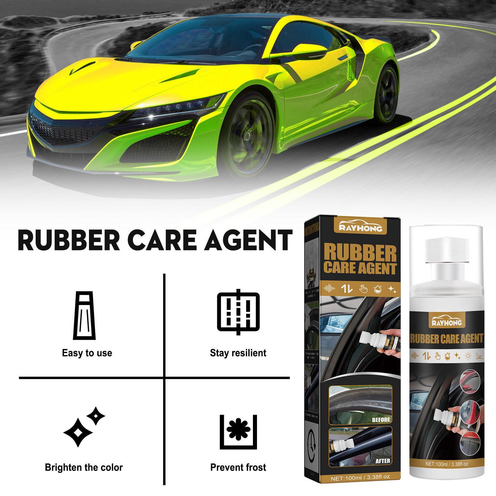 Car Rubber Seal Protectant for Trunks Retreading Faded and Dull Rubber