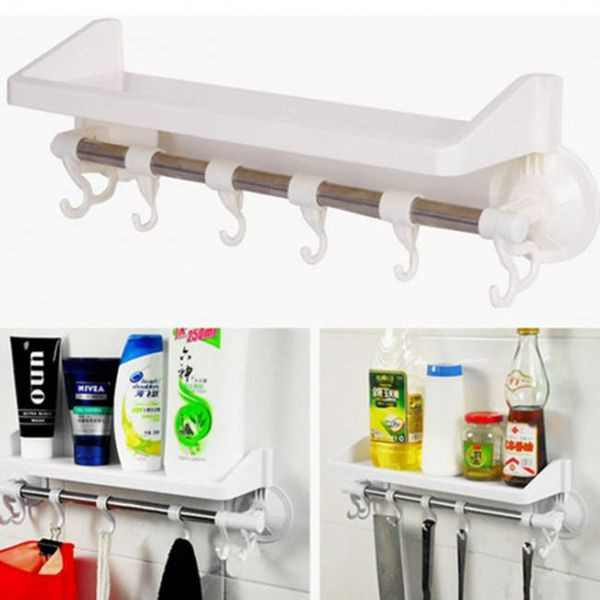 Kệ đựng đồ đa năng nhỏ có móc treo tiện ích