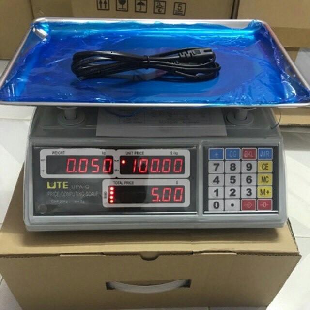 Cân điện tử 30kg.5gam UTE