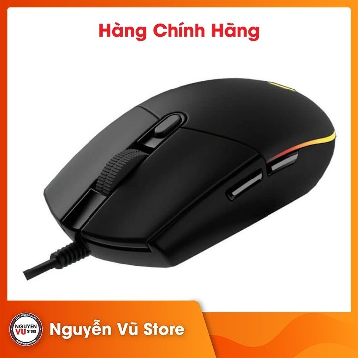 Chuột chơi game có dây LOGITECH G102 GEN2 RGB Black - Hàng Chính Hãng