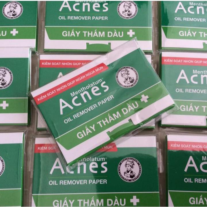 Giấy Thấm Dầu Acnes – Acnes Oil Remover Paper 50 tờ