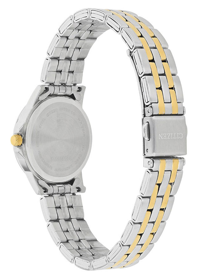 Đồng Hồ Nữ Citizen Dây Thép Không Gỉ EQ0604-56E - Mặt Đen