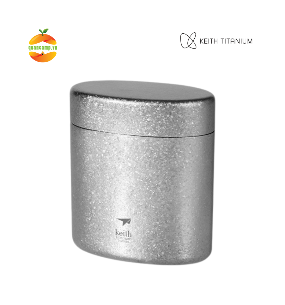 Hộp đựng trà Titanium Keith Ti3955