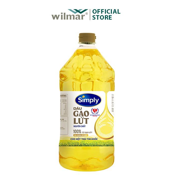 [Combo 2] Dầu Gạo Lứt Simply 2L