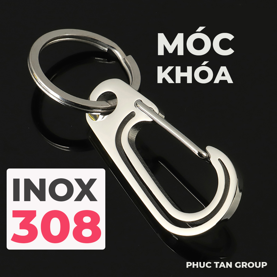 Móc Khóa Xe INOX 308 Cao Cấp Dành Cho Nam Và Nữ