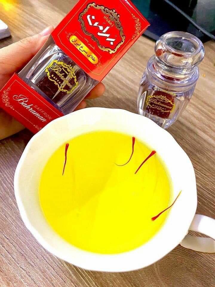 Nhụy Hoa Nghệ Tây Saffron Bahraman Combo 2 hộp mỗi hộp 1gram