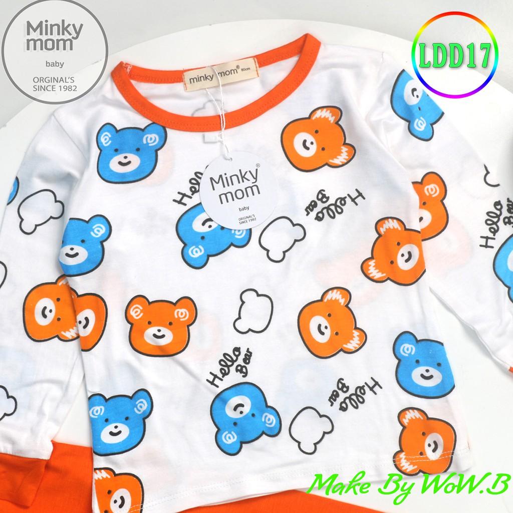 Bộ Dài Tay Cho Bé LDD17 Đồ Bộ Thun Lạnh Cao Cấp Mềm Mịn Thoáng Mát Dễ Chịu, Thoải Mái Cho Bé