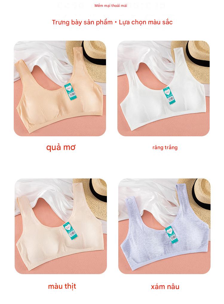 Áo lót nữ form ba lỗ thông hơi trơn big size 1397 – Size XXL–3XL